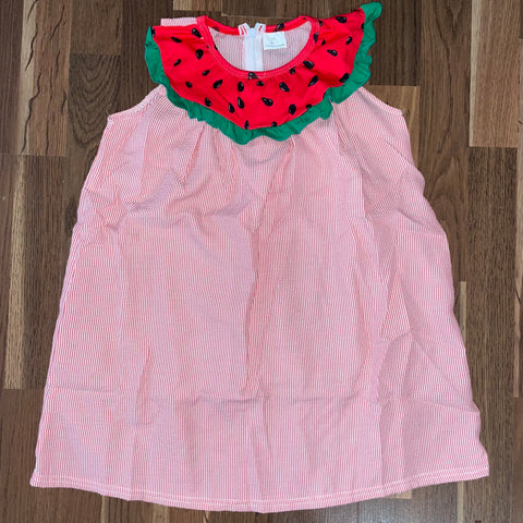 Kids Watermelon Collar Dress