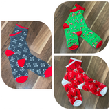 Mens and Womens Christmas Crew Socks