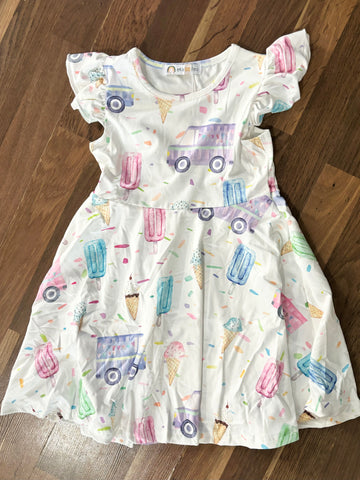 Kids Ice Cream Truck Dress