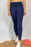 Navy High Waist Legging