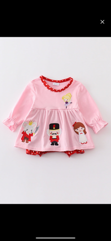 Kids Infant Nutcracker Romper