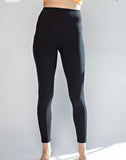 Full Length Black Pocket Leggings