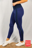 Navy High Waist Legging