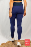 Navy High Waist Legging
