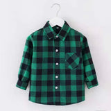 Kids Buffalo Check Button Downs