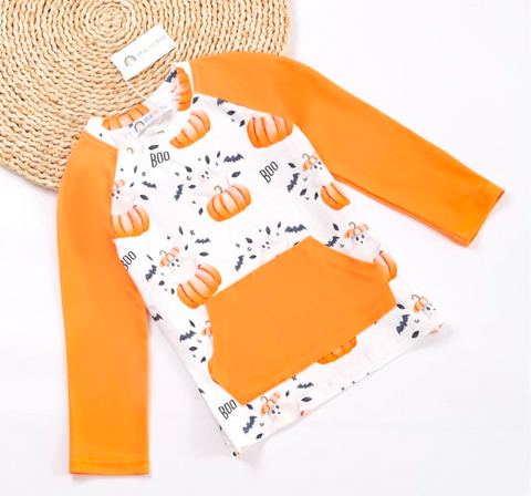 Kids “Boo” Pumpkin Shirt