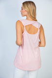 Pink Sleeveless Top