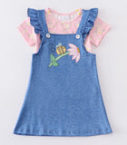 Kids Blue Bee Dress