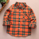 Kids Plaid Button Downs