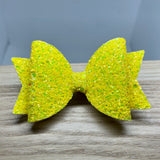 Bow Clips - Glitter - 3.25 inch