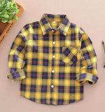 Kids Plaid Button Downs