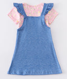 Kids Blue Bee Dress