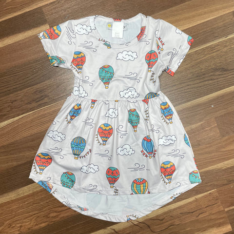 Kids Hot Air Balloon Tunic Dress