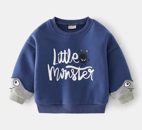 Kids “Little Monster” Sweatshirt