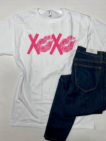 XOXO Graphic Tee (Medium, Large)