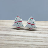 Earrings - Acrylic Christmas Studs