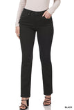 Zenana Black Straight Leg Denim