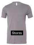 CHOOSE YOUR SHORT SLEEVE TSHIRT: Adult Size