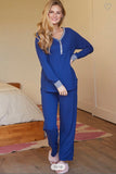 Navy and Gray Pajama Set