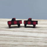 Earrings - Acrylic Christmas Studs