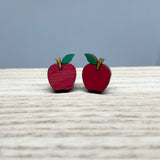 Earrings - Wood Studs