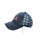 Distressed USA Star Hat