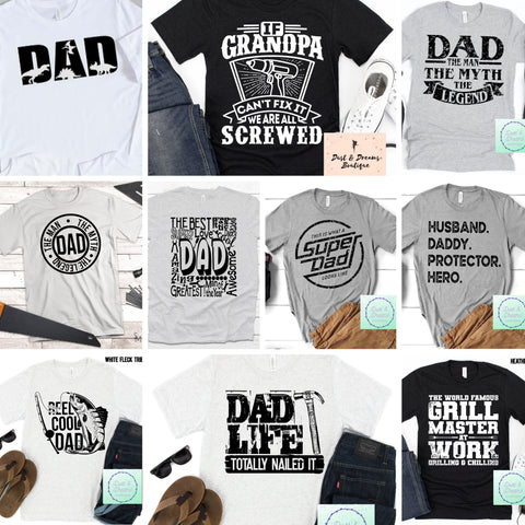 CHOOSE YOUR GRAPHIC: Mens/Dad/Grandpa