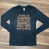 Kids Fall and Halloween Tees