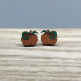 Earrings - Wood Fall/Halloween Studs