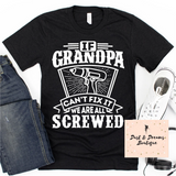 CHOOSE YOUR GRAPHIC: Mens/Dad/Grandpa