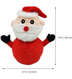 Reversible Santa/Snowman Plush