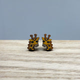 Earrings - Wood Studs