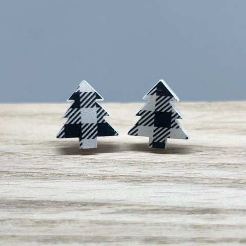 Earrings - Acrylic Christmas Studs